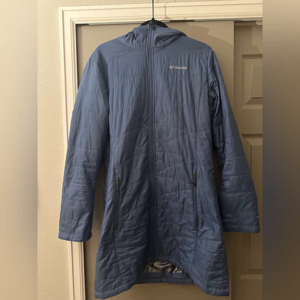 Columbia Women's Mighty Lite Hooded Jacket in Blue